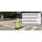 Eastern Metal Signs And Safety Replacement Insert Panel Pair, STOP FOR PEDESTRIANS Crosswalk Sign, School Zone, PR VP-STOP-SZ - alternate 2